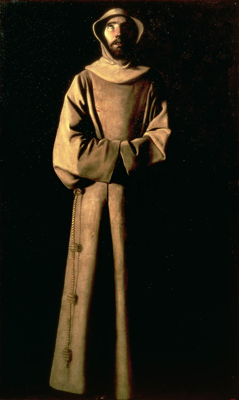 St. Francis, by Francisco de Zurbar�n (Spanish, 1598–1644)
